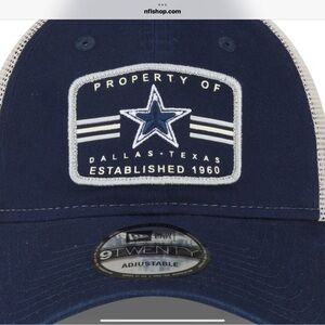 New Era Navy Blue Dallas Cowboy Cap